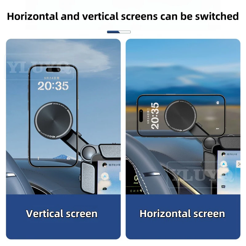 

For Tank 300 400 500 car-mounted magnetic phone holder, gravity phone navigation clip, car interior modification accessories