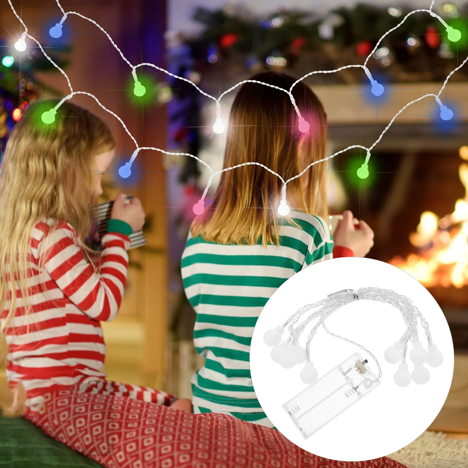 

LED Night Small Color Charging Cable USB Phone Power Lamp Decoration String Lights Home String Lights Bright Bedroom