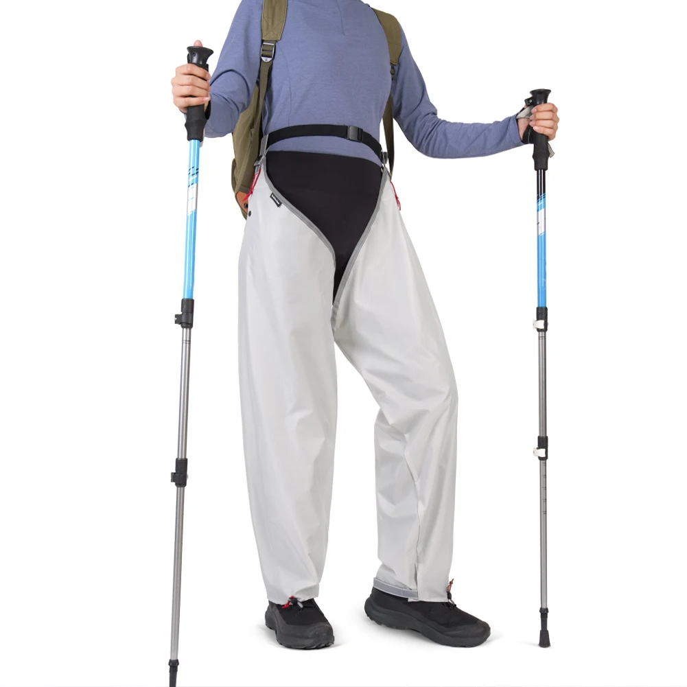 Uomo Donna Copri gamba Pesca impermeabile Pantaloni antipioggia divisi Pantaloni antipioggia rapidi per ciclismo all'aperto Escursionismo Pesca