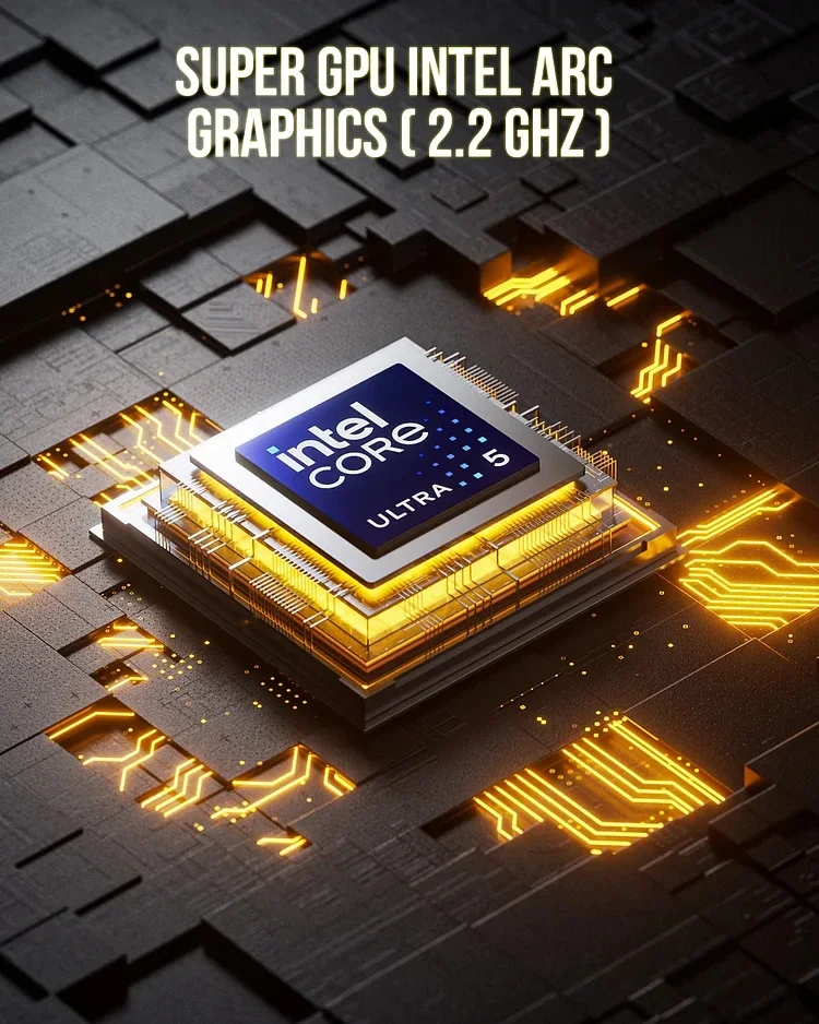 كمبيوتر صغير GMKtec K9 Intel Core Ultra 5 125H Windows11 DDR5 5600Mhz PCIe4.0 Nvme SSD WIFI6 BT5.2 كمبيوتر صغير لتقوم بها بنفسك كمبيوتر ألعاب