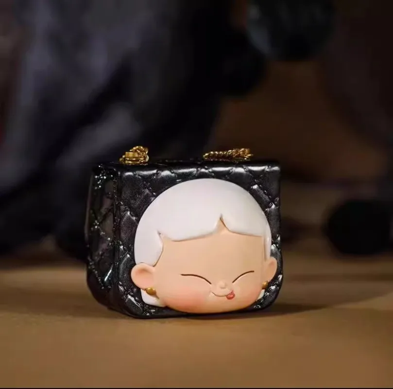 Toycity 4pcs/bag Diy Blind Box Toys“MiKA'S Curated Mini Bag”series Refrigerator Magnet Decoration Mystery Box Gift Random Styl