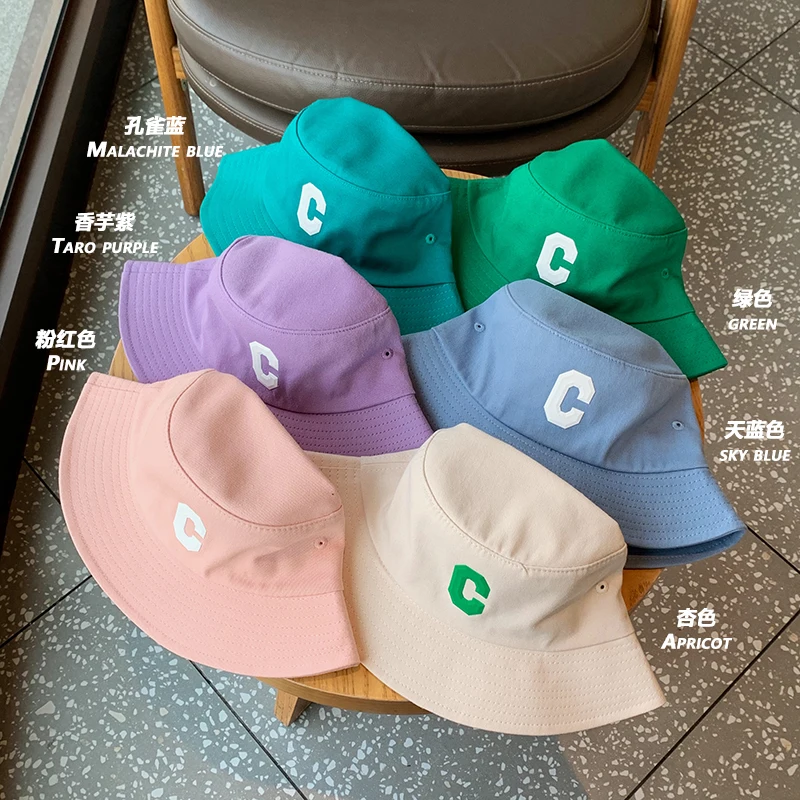 Big Head Bucket Hats XL63CM for Men Women Bob Designer Letter C Fisherman Hat Sunshade Sun Hat Large Size Bucket Hat Wholesale