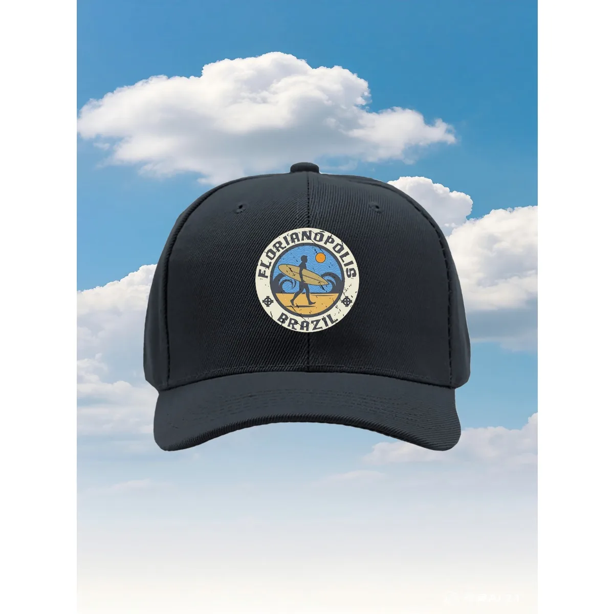 Florianópolis، Brazil2025 قبعة سائق الشاحنة موديل جديد مع مقاس قابل للتعديل وتصميم مطبوع ممتع، مثالية للأنشطة الخارجية Tr #5