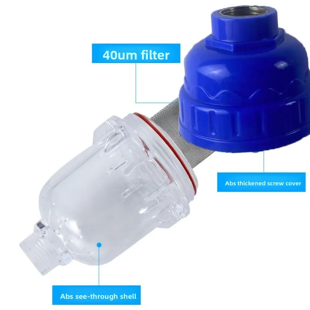 

Прочный универсальный предфильтр-очиститель из нержавеющей стали 316 для смесителя, фильтр для ванной комнаты