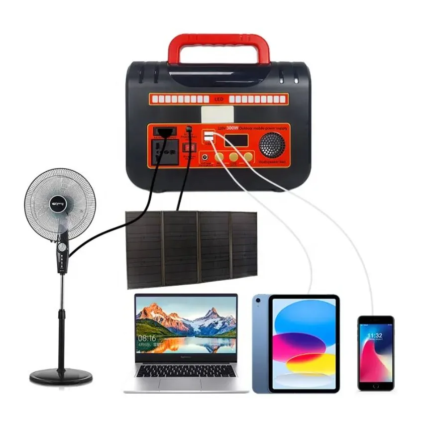 야외 휴대용 발전소 태양열 발전기 Generador 태양 전지 패널 휴대용 미니 태양 광 발전 시스템