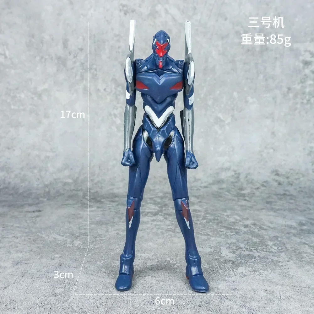 Evangelion New Century Gospel Warrior EVA First Edition Theater 18cm Action Figure Doll Children's Toys Model Garage Kit