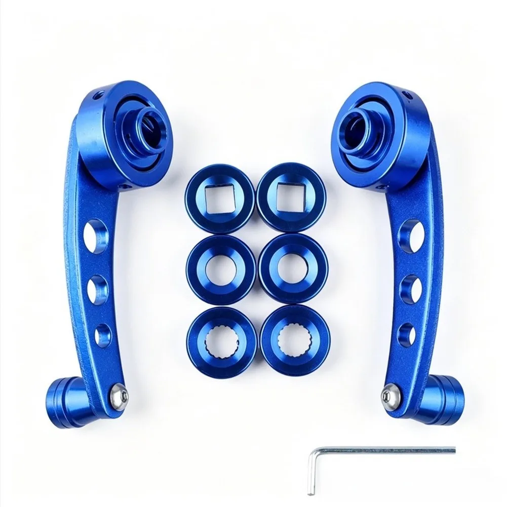 Auto Glass Crank Car Window Crank Aluminum Alloy Construction Ergonomic Grip Design Easy Installation Process Window Lifter