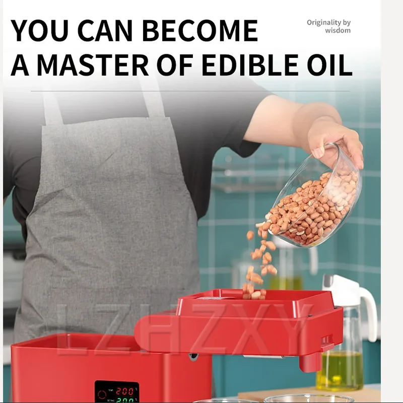 600W Oil Press Auto…