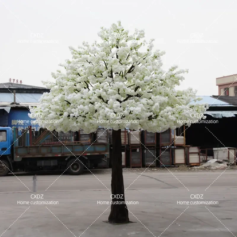 Large Artificial Cherry Blossom Tree Simulation Ancient Flower Props for Wedding Studio Exhibition Hall Shopping Mall Event