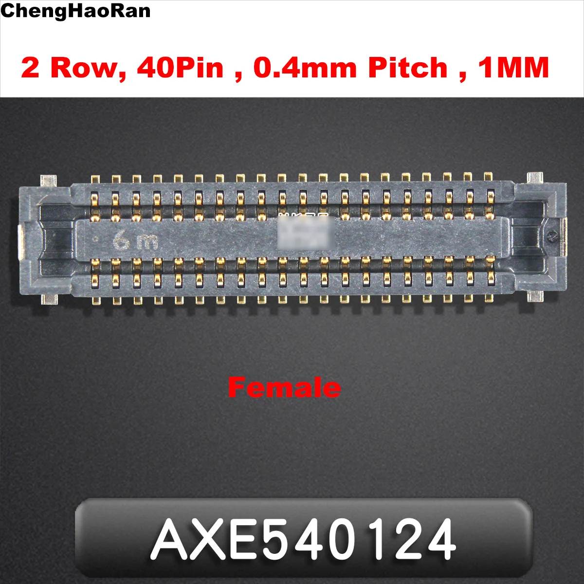 1pcs 0.4 pitch Female 40P 40Pin BTB Connector Board to Board AXE540124 FPC Socket Interface