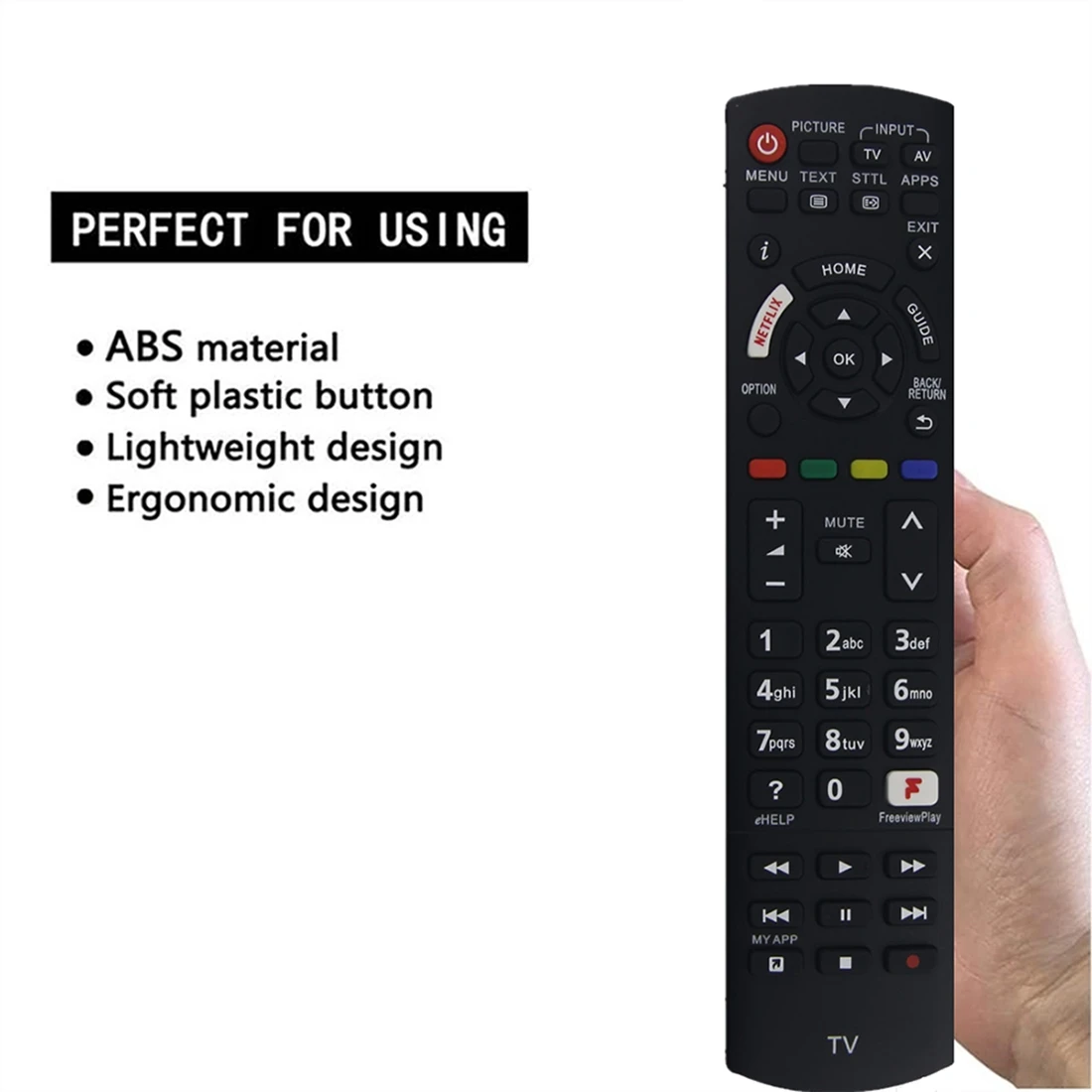 Remote Control for Panasonic Tv N2Qayb001181 N2Qayb001180 N2Qayb001212 N2Qayb001211