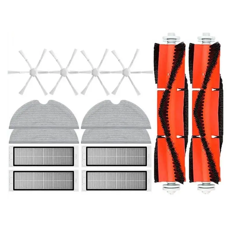 

Фильтр для пылесоса AT14, ткань для мытья полов, основная и боковые щетки, запасные части для Xiaomi Mi Robot Vacuum Mop 2 STYTJ03ZHM