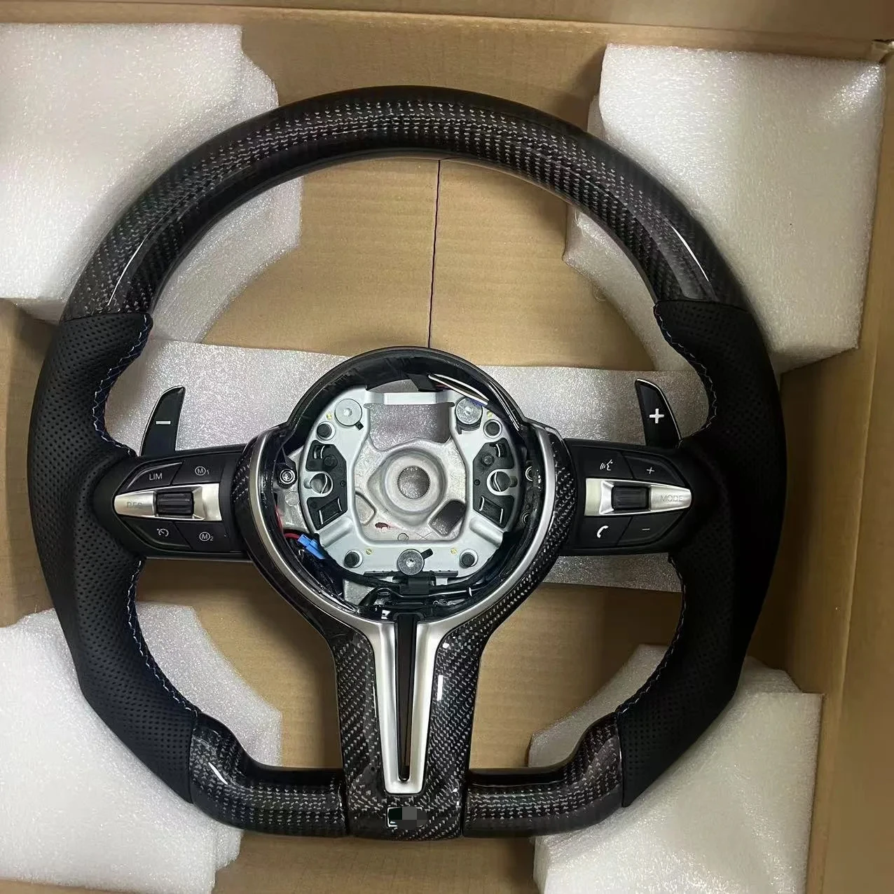 Обновление рулевого колеса для BMW серии 1234567   X1 X2 X3 X5 F10 F30 Колесо из углеродного волокна M3 M4 M5 M