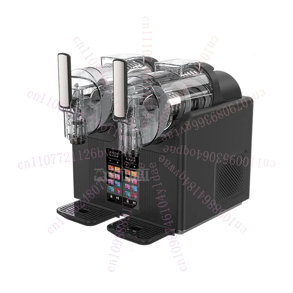 Double Cylinder Smoothie Machine Commercial Softice Machine Automatic Beverage Machine