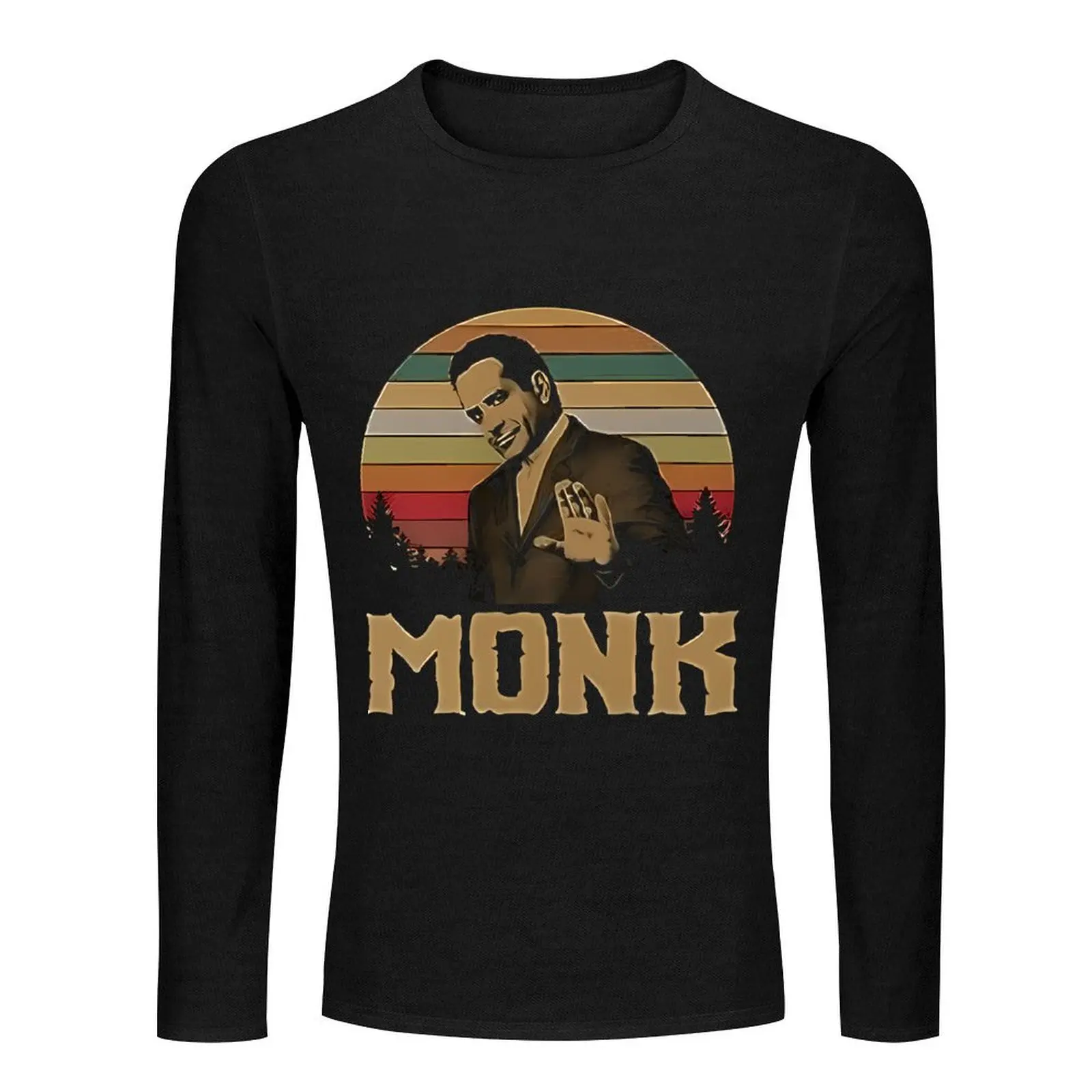 Adrian Monk Adrian Monk Adrian Monk Long T-Shirt plus size t shirts anime men clothes