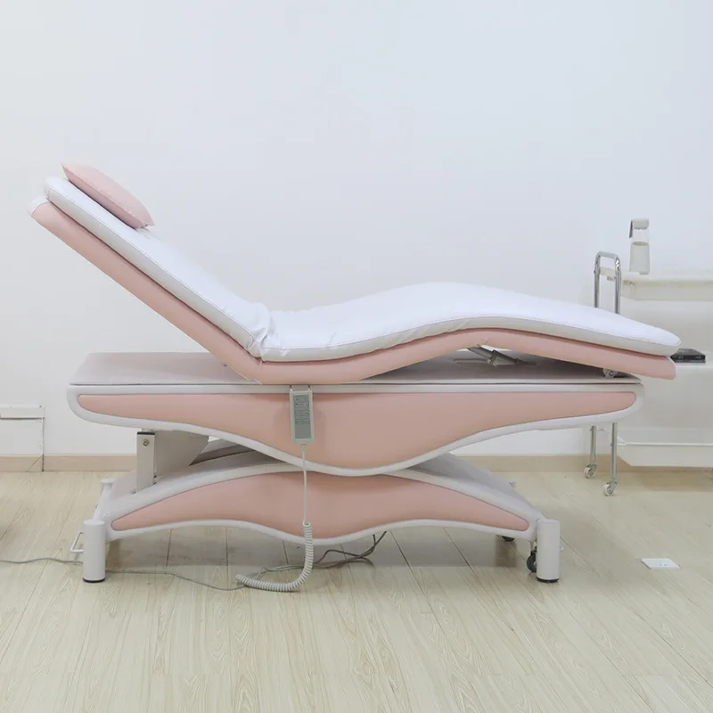 Tempat Tidur Kecantikan Elektrik Salon Kecantikan Bedah Plastik Mikro Tempat Tidur Injeksi Kecantikan Medis Tempat Tidur Pengangkat Spa Tubuh Wajah Bordir Pijat