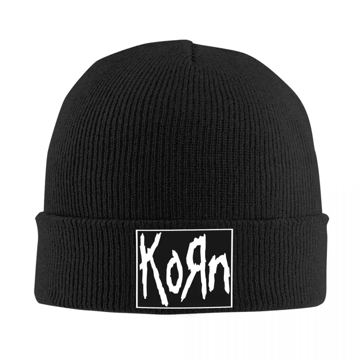 Korn Beanie Hats band Skullies Beanies Kpop Warm Men Women Caps Autumn Pattern Fashion Bonnet Hats Gift