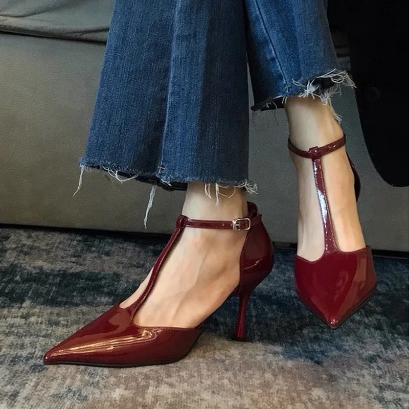 

Women Pointed Toe Sandals High Heels Shoes 2026 Summer New Fashion Brand Sexy Pumps Party Wedding Shoes Sandalias De Mujer