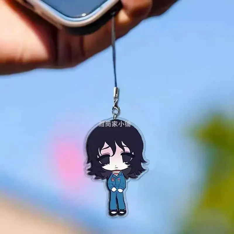 Косплей Silent Misfortune, цепочка для мобильного телефона, мультяшная милая аниме-игра, кулон для мобильного телефона «сделай сам», подарок