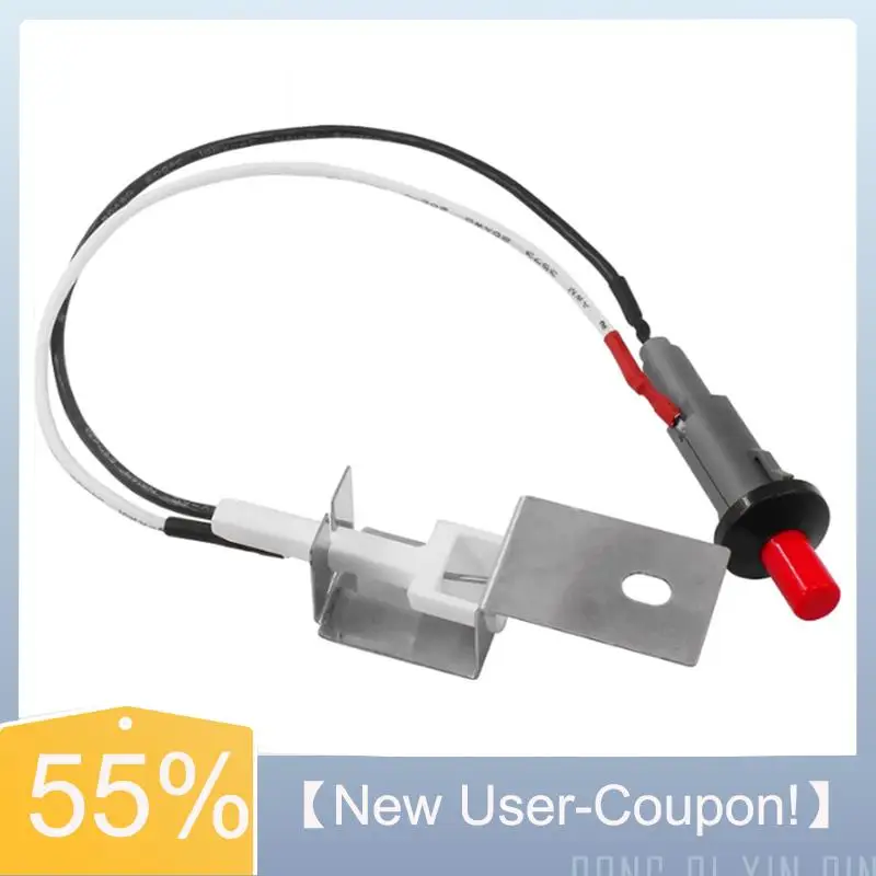 Happy New- Gas Grill Piezo Igniter Assembly Piezo Spark Igniter Ignition For Weber 80462 Q100 Q200 Piezoelectric Pulse Ignition