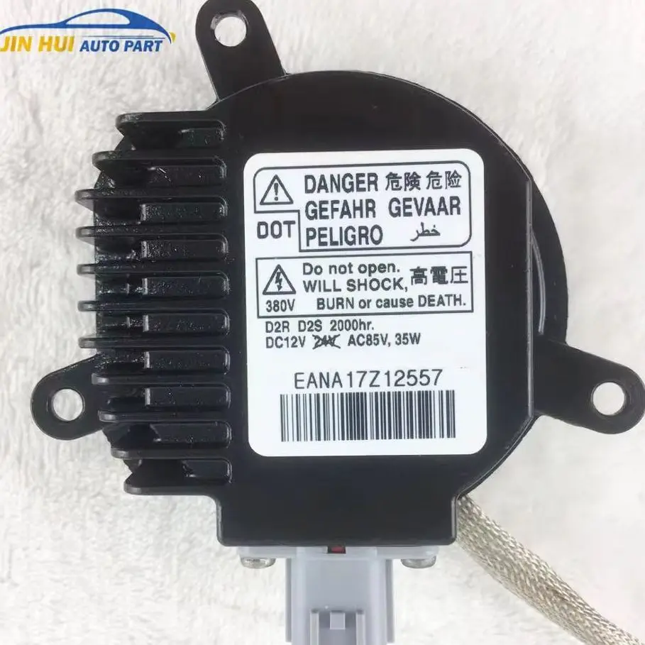 Original Used EANA17Z12557 Xenon ballast for Nissa n 370Z headlight D2R D2S with connector line