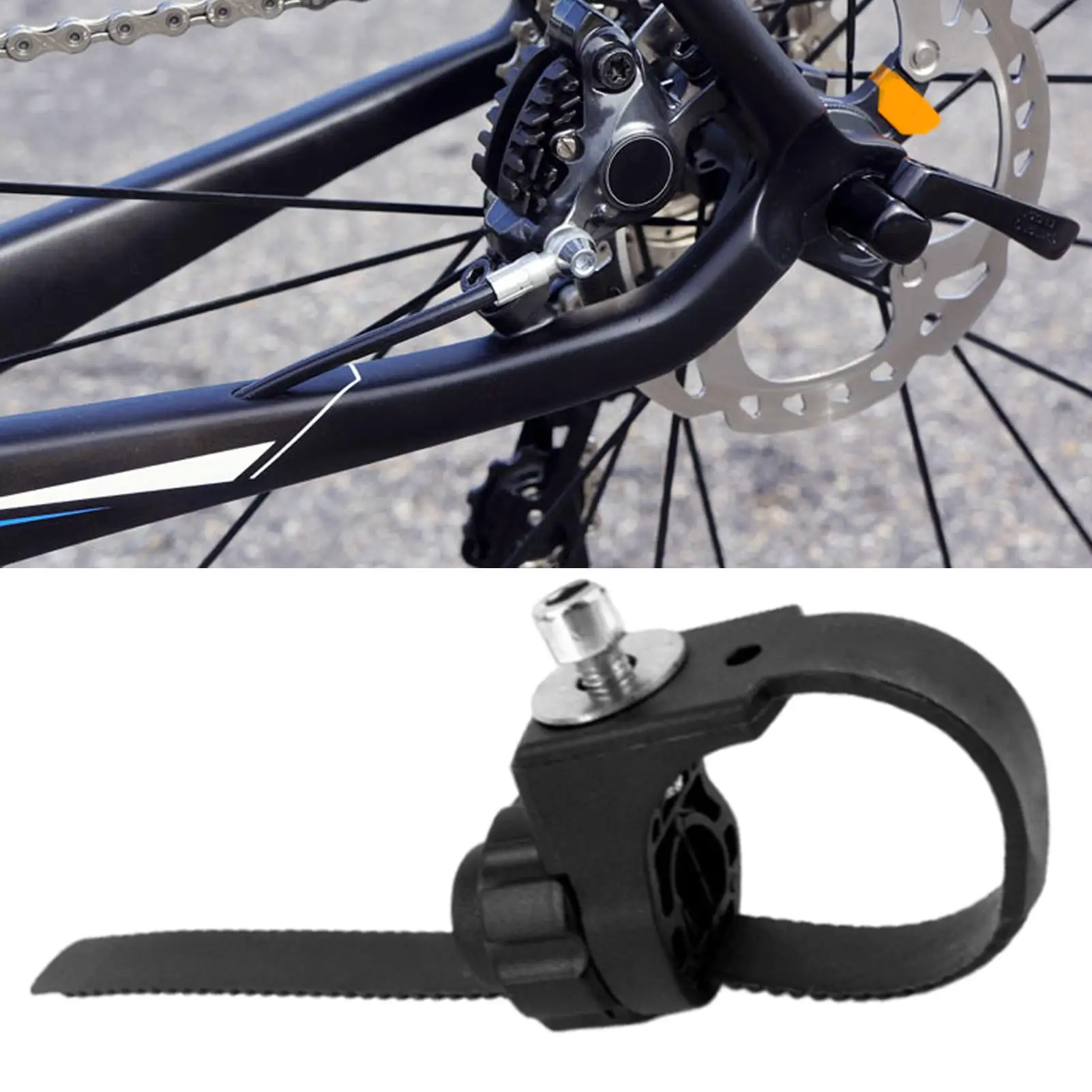 

Bicycle Mudguard Mounting Ring Mountain Bike Adjustable Mud Guard Front Fork Frame Mount Cycling Accessories Repair Parts