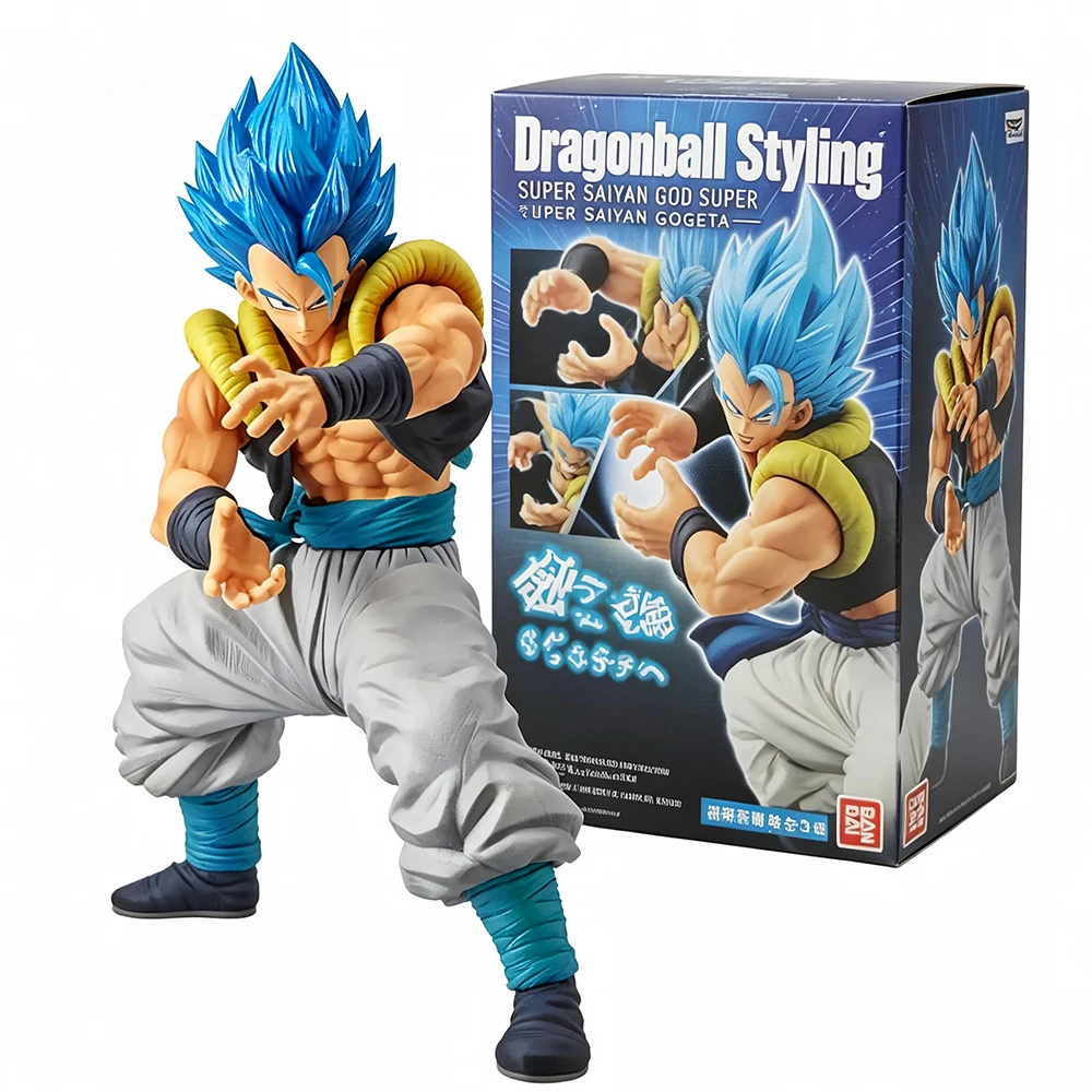 Gogeta Figure Dragon Ball Super Broly Anime Super Saiyan God Super Saiyan Action Figures Ornaments Gift Decoration Model Toys