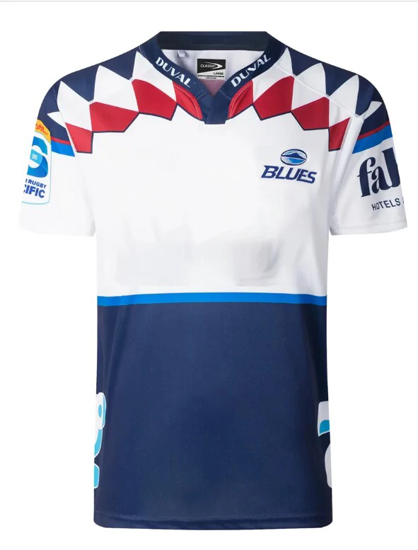 

Classic Blues Super Rugby 1997 Traditional Rugby Shirt (Custom name and number )