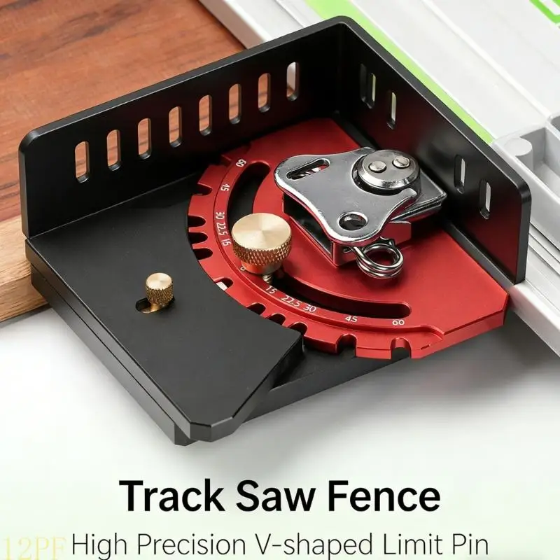 12PF Multiple Adjustable Fence for Circular Chainsaw Guide Aluminum Construction