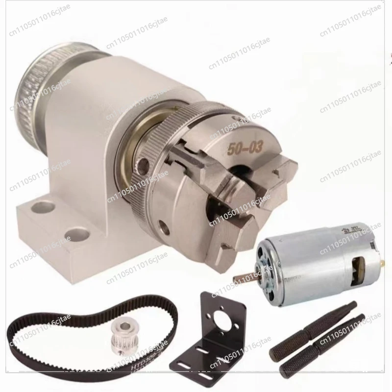 For Miniature Lathe Woodworking Bead Machine 50/63 Chuck Unpowered Spindle Assembly Die Polishing Machine Motor Chuck