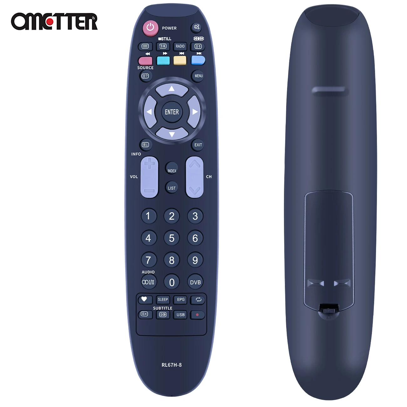 Mando a distancia RL67H-8 TV, para Changhong TV, LED29A6500S, RL67H-16, Taba, LC32HA3, LED50C2000H, LED50C2000IS, LED29B1000S, TV20A-C35