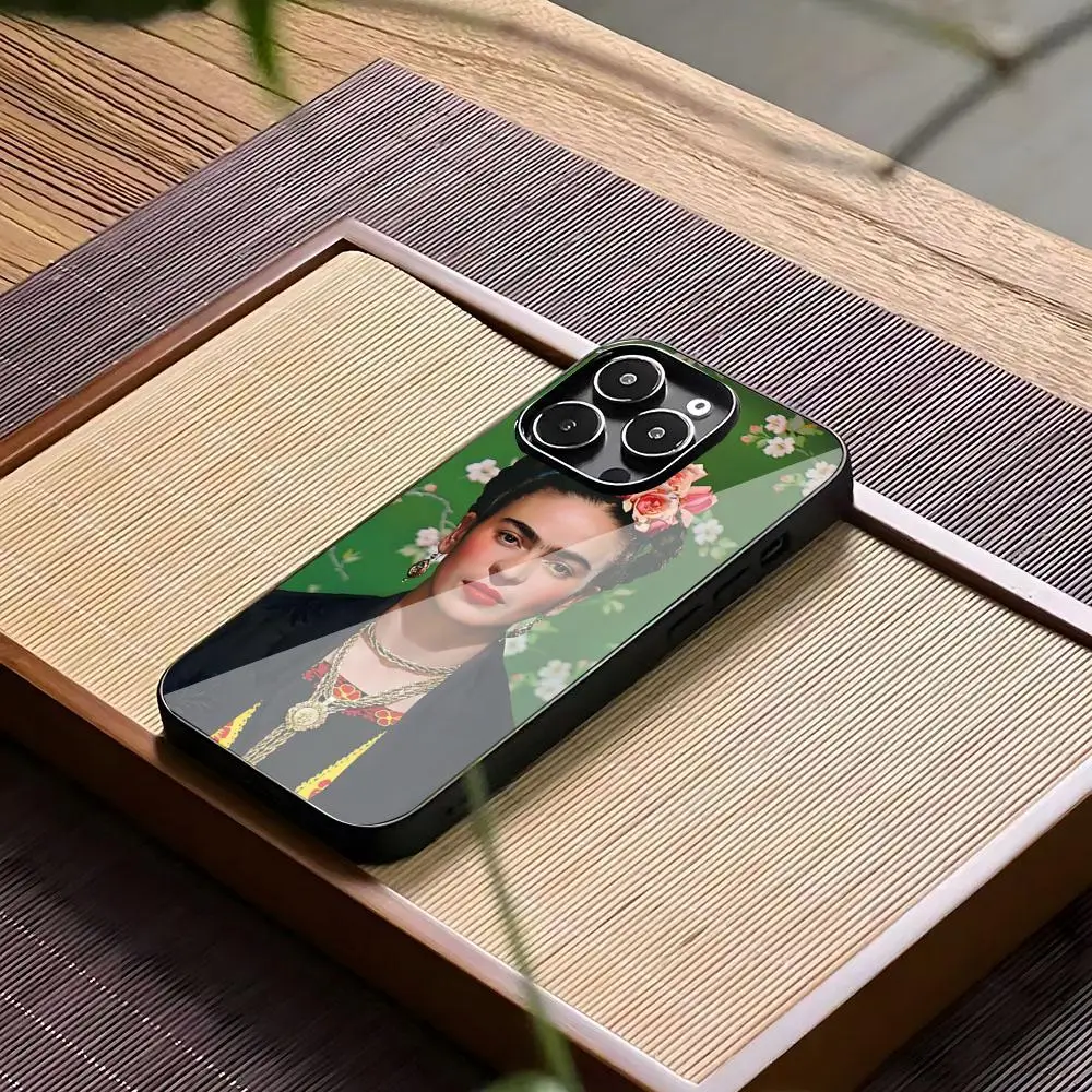 

F-Frida-KahloEs Paintings Phone Case For SAMSUNG S25 24 S22 S20 ULTRA S21 S30 23 Note5 S8 Plus S9 S10E Lite PC+TPU Funda