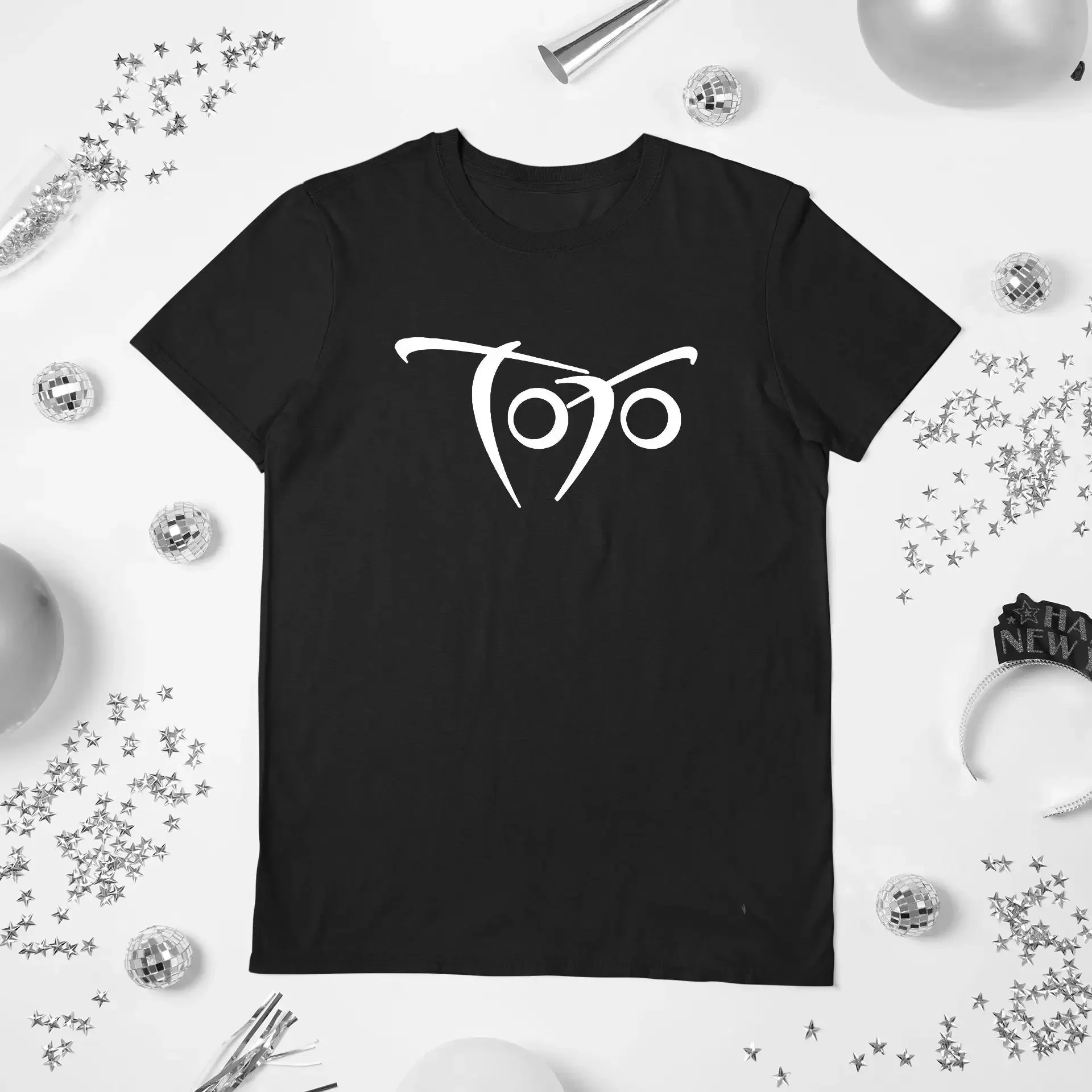 Retro TOTO Face Symbol Rock Band Black Tshirt Sweatshirt Hoodies Unisex Size S 4XL Adult High Quality Best Gift