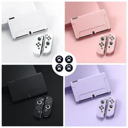 Anti-Scratch Soft TPU Thin Case Cover for Switch OLED Console with Free Thumbstick Grip Caps Drop Shipping