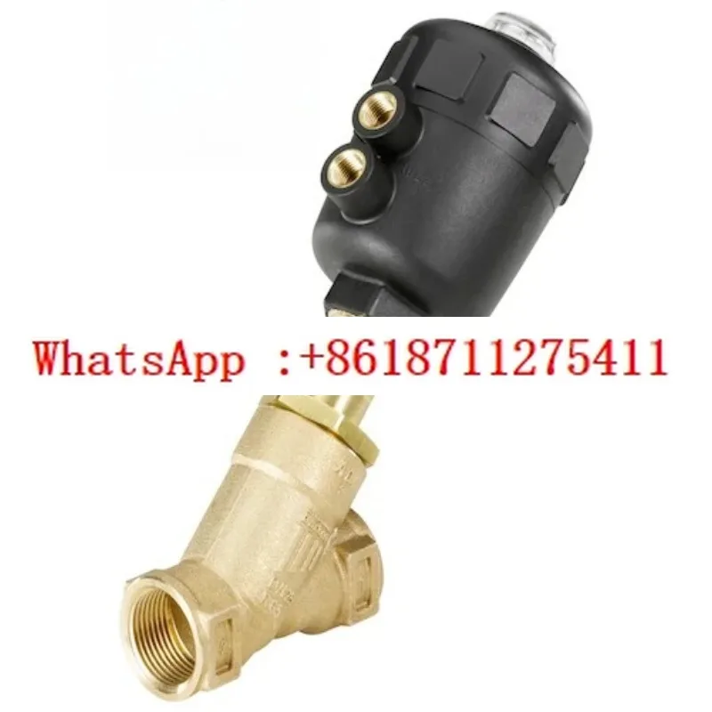 Burkert 2000A 15.0 PTFE RG G1/2 00001252 Válvula angular de latón 1252