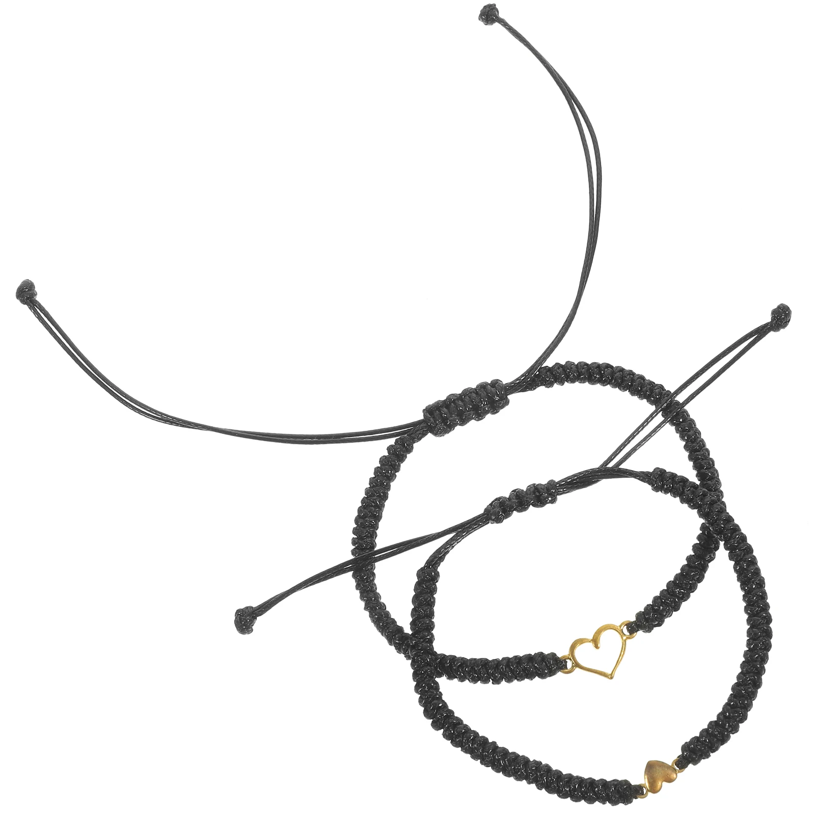 

2Pcs HeartShaped Kid MotherDaughter Matching Relationship Love H made Bracelet Gift H made Bracelet