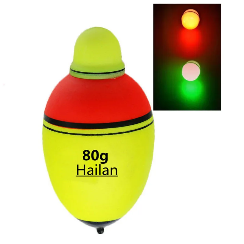Floats Light 30g-100g Luminous Fishing Float EVA Hard Foam Fishing Bobber High Buoyancy Electronic Peche Boia Tackle