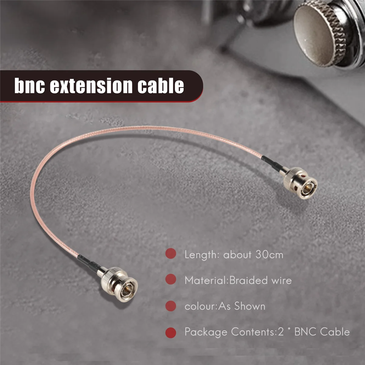 ABZL 2 шт. 3G HD SDI кабель BNC 30 см 75 Ом для камер видеооборудование BMCC поддерживает видеокабель HD-SDI 3G-SDI 4K 8K SDI