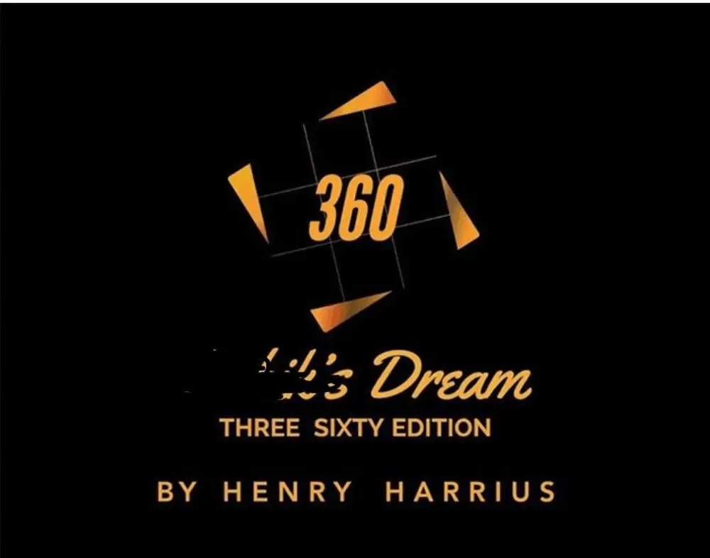 Dream 360 Henry Harrius / RD Cube by Henry Harrius-magic tricks (not include gimmicks)