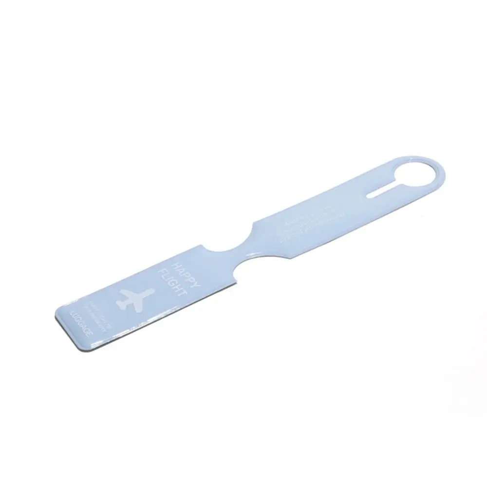 

Boarding Pass PVC Luggage Tag Address Label Baggage Name Tags Airplane Suitcase Tag Information Card
