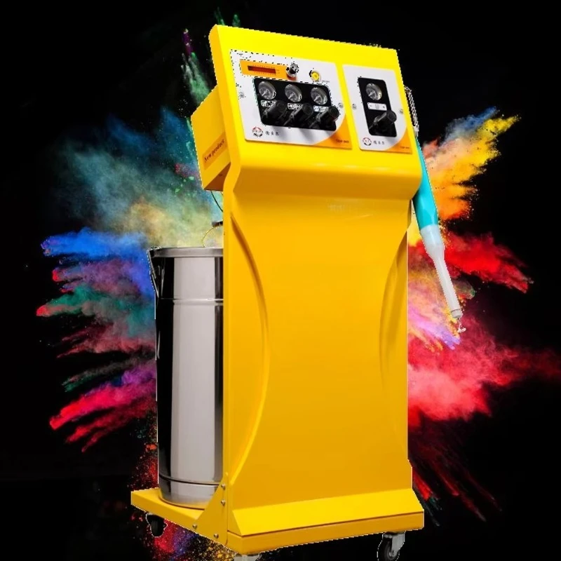 Automatic Electrostatic Powder Coating Machine for Wheels - Industrial Painting Equipment