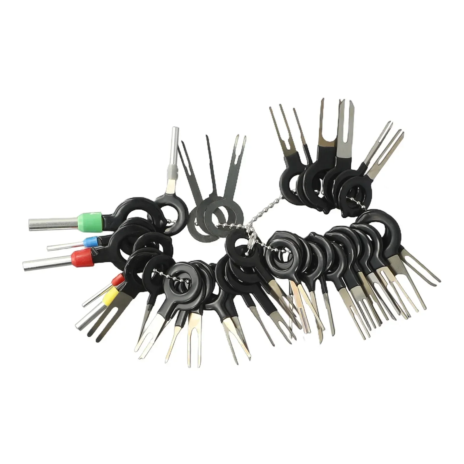 Removal Tools Wire Terminal Connector Disassembly Extractor Keys Mechanical Pin Plug Wiring 39pcs Auto Convenient