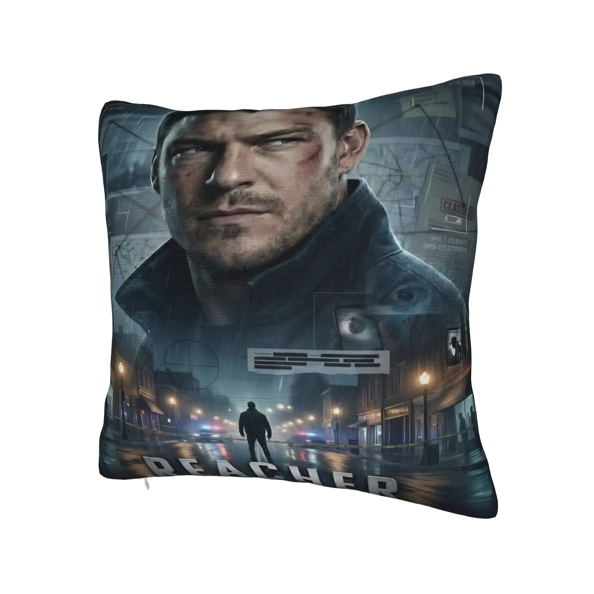 Reachers Movie Pillowcase Merchandise Printing Cushion Cover Decorations  Pillow Case Cover Bed Multiple Sizes