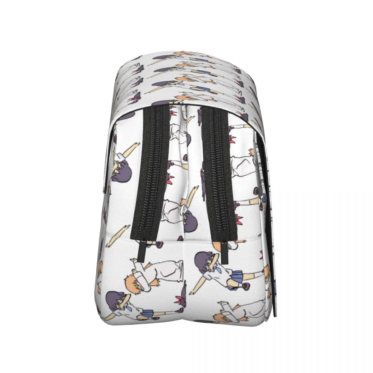 Scene Of Nano And Hakase Dabbing Azumanga Daioh Pencil Cases Pencil Pouch Hard Shell Leather Pen Box Pencil Bag for Studen Gifts