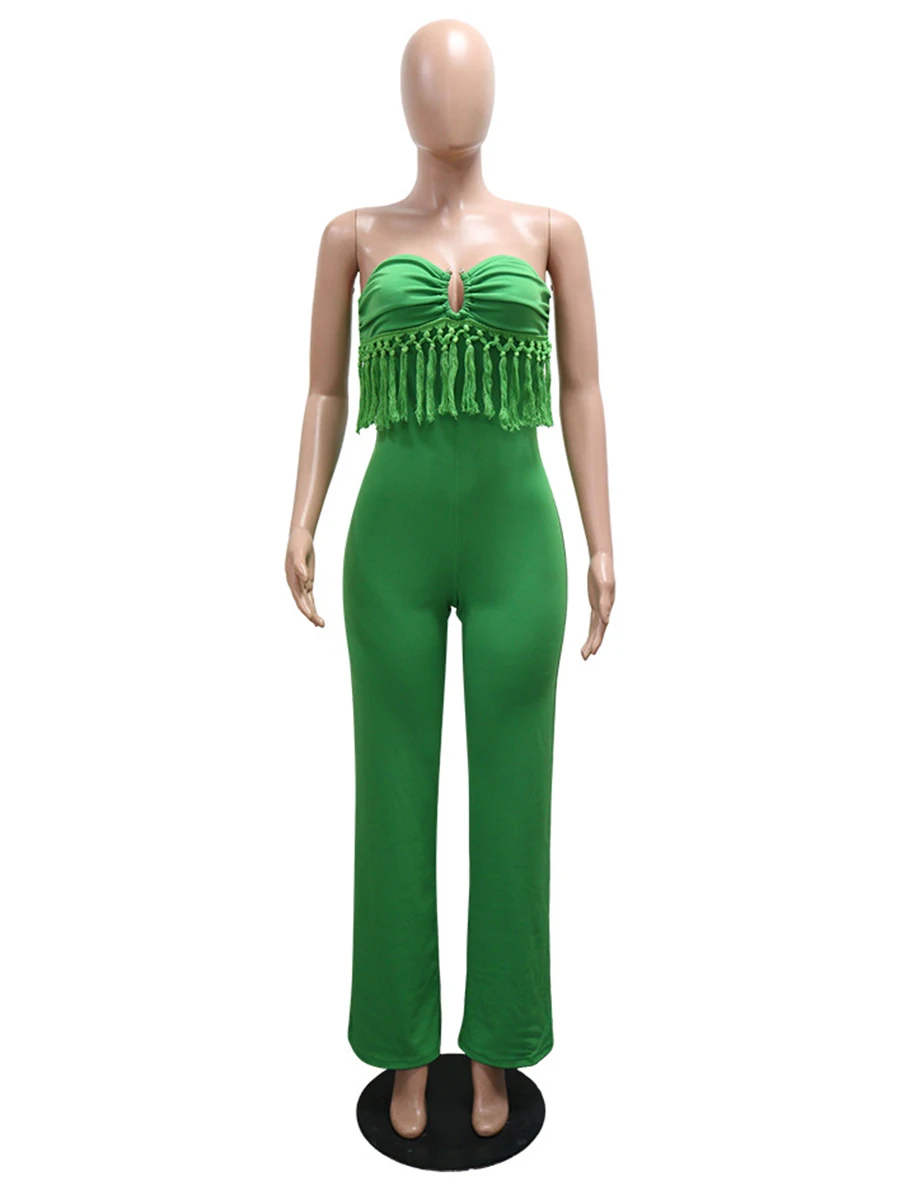 ZIML Solido Sexy Backless Dimagrante Tuta per Le Donne Senza Spalline Senza Maniche a Vita Alta Temperamento Tuta Stile di Moda Femminile