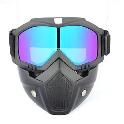 Windproof Mask Goggle HD for Motorcycle Outdoor Sport Glasses Eyewear Riding Motocross Summer UV Protection Sunglasses