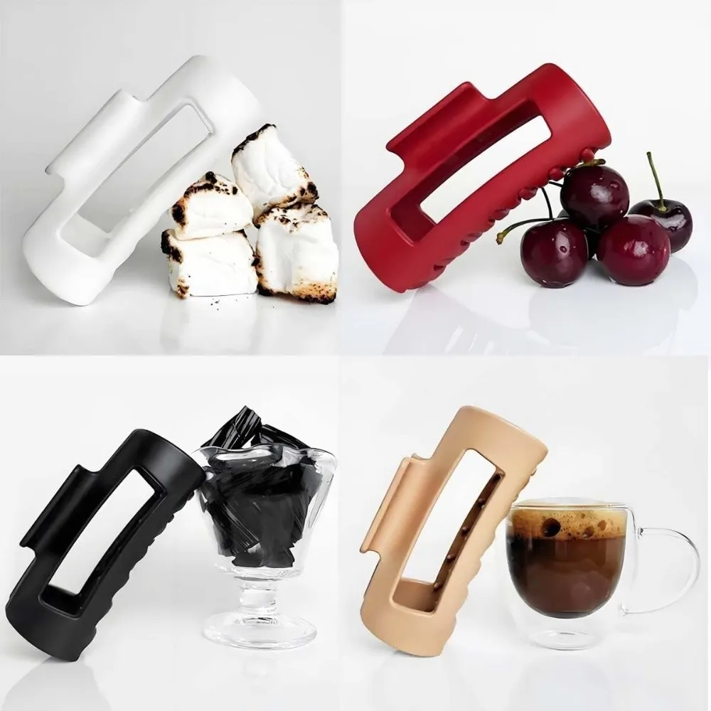 

Soft Unsnappable Claw Clip Flexible Comfortable Ponytail Hairpins Matte Texture Lightweight Hair Clips for Thick or Fine Hair