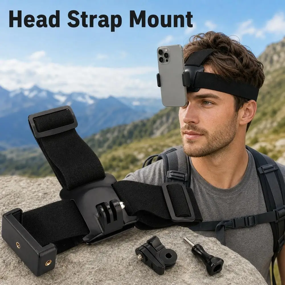 Mobile Mobile Phone Headband Fixed Shooting Bracket POV Video Live Recording Clip Mobile Phone Headband Buckle Accessory - Aliexpress Deal