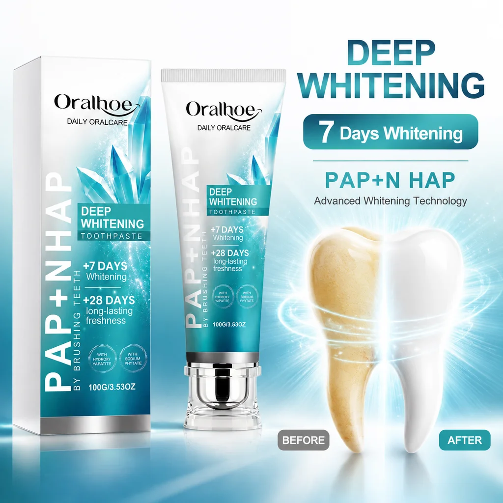 Mint Toothpaste For Daily Teeth Cleaning Brightening Smoke Coffee Tea Stain Removal Refreshing Breath Rich Foam Gentle Oral Care