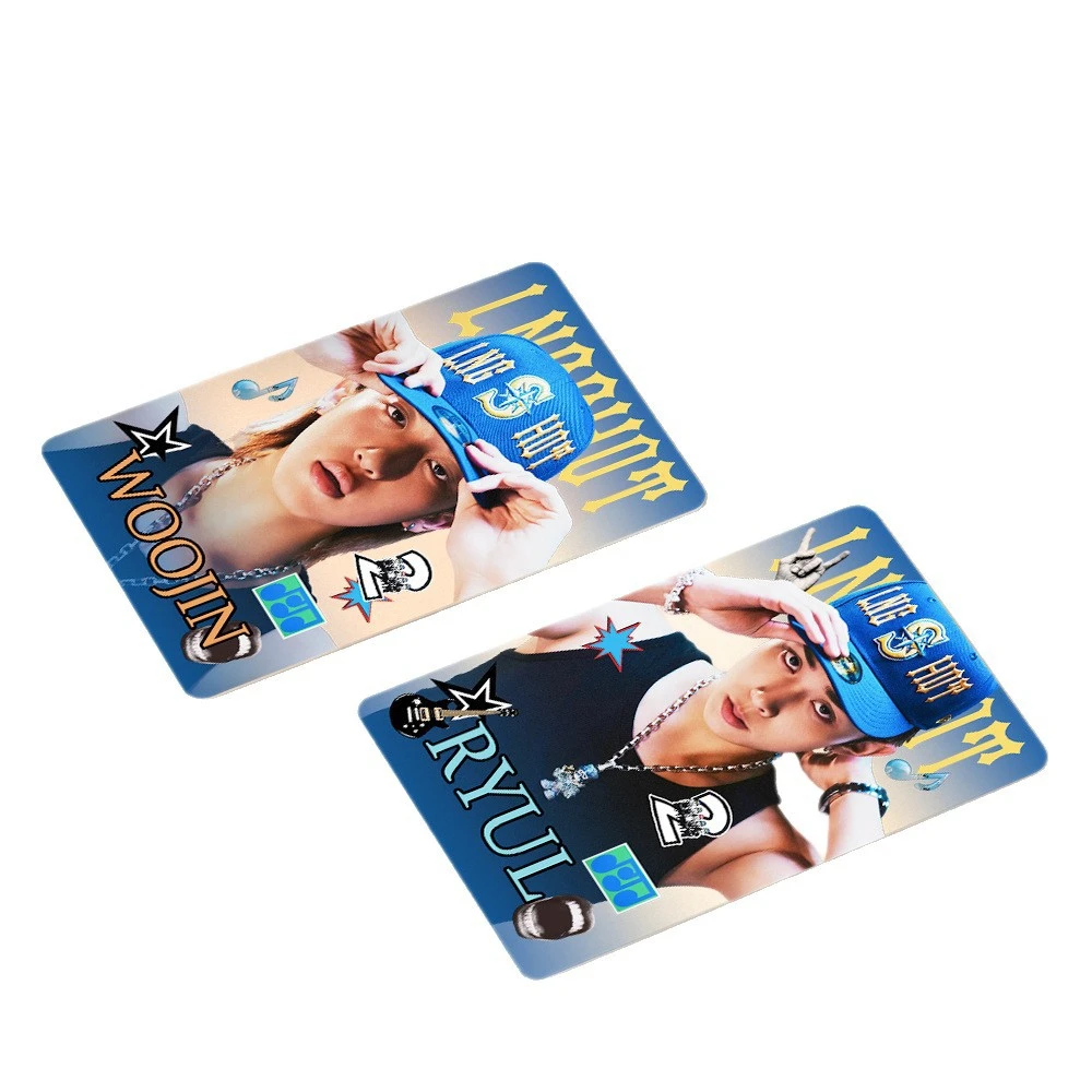 10PCS NEW KPOP LNGSHOT album 4SHOBOIZ Vol.2:4SHOVILLE,Jay Park,Louis,Ryul,Ohyul,YEAH!YEAH!,MOYA,clear photocard,transparent PC view 5